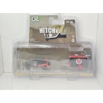 Greenlight 1:64 Jeep Wrangler Unlimited 2012 with Small Cargo Trailer Diablo Sport